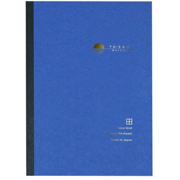 ゆうさりA5ノート/方眼 ナカバヤシ