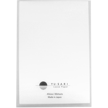 ゆうさりルーズペーパーA5/無地 ナカバヤシ
