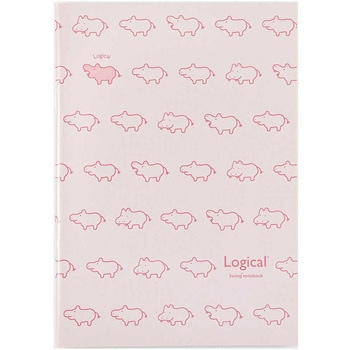 ヒポポシリーズ/A5ノート/ピンク ナカバヤシ