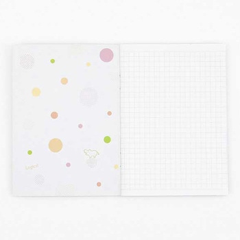 ヒポポシリーズ/A6カバーノート(ノート付き)/ベージュ ナカバヤシ