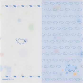 ヒポポシリーズ 抗菌マルチファイル/ブルー ナカバヤシ