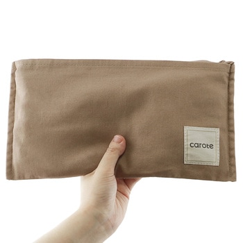 カローテ コンパクトに収納できるバッククロスエプロン リブプラス