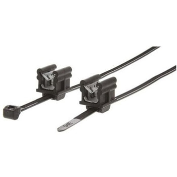 パネル固定用結束バンド 黒 ナイロン 66 1袋 100個入 ヘラマンタイトン(タイトン)