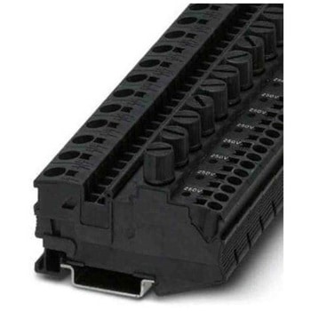 ヒューズ付きDINレール端子 DTシリーズ 10A 1袋 25個入 フエニックス・コンタクト