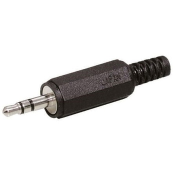 フォーンコネクタ 3.5 mm ケーブルマウント ステレオ 1袋 5個入 マル信無線電機