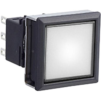 LBW7L-M1T11PW �t���b�V���V���G�b�gLBW�V���[�Y �ƌ����{�^���X�C�b�` ���p�` IDEC(�a��d�C) ��t���a��22.5mm �p(���`) �������^�� 1c �s���A�z���C�g   LBW7L-M1T11PW 66044012