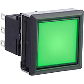 LBW7L-M1T21WG �t���b�V���V���G�b�gLBW�V���[�Y �ƌ����{�^���X�C�b�` ���p�` IDEC(�a��d�C) ��t���a��22.5mm �p(���`) �������^�� 2c �ƌ��F:��   LBW7L-M1T21WG 66044064