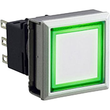 LBW7ML-A1RT64WG �t���b�V���V���G�b�gLBW�V���[�Y �ƌ����{�^���X�C�b�` ���p�` IDEC(�a��d�C) ��t���a��22.5mm �p(���`�����O�ƌ�) �I���^�l�C�g 2c   LBW7ML-A1RT64WG 66044125