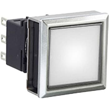 LBW7ML-A1T21PW フラッシュシルエットLBWシリーズ 照光押ボタンスイッチ 正角形 IDEC(和泉電気) 66044143