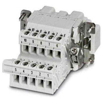 ヘビーデューティパワーコネクタ 10極 16A 500 V 1袋 5個入 - フエニックス・コンタクト