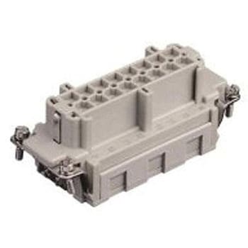 ヘビーデューティパワーコネクタ HDC HE シリーズ メス 16極 16A 500 V 1箱 5個入 TE Connectivity Japan(旧:TYCOELECTRONICS(タイコエレクトロニクス))