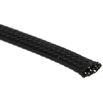 ヘラマンタイトン ケーブルシールド 6mm 黒 PET 1巻 5m入 ヘラマンタイトン(タイトン)