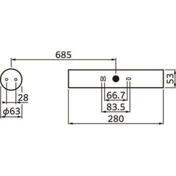 ゴールドフレームライン グローブ ODELIC(オーデリック)
