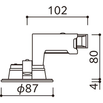 ベースダウンライト ODELIC(オーデリック)
