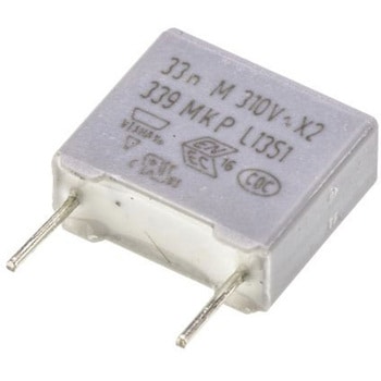 ポリプロピレンコンデンサ PP 310V ac 33nF ±20% 5個入 - VISHAY