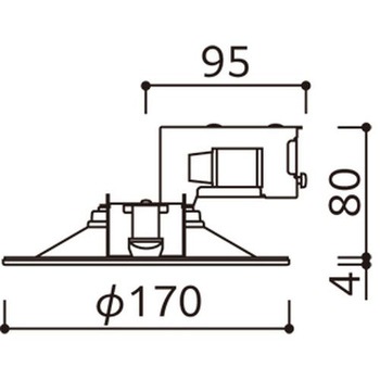 ベースダウンライト SB形 ODELIC(オーデリック)