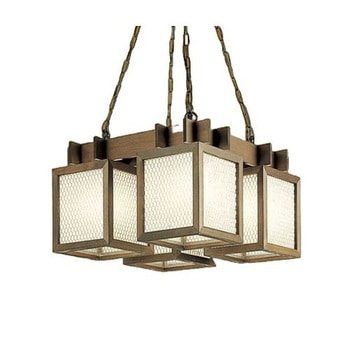 OC114245BR1 �a�Ɩ� �u���P�b�g���C�g ODELIC(�I�[�f���b�N) ����LED �d���F�`�����F �����v7.2W�~6(E26) No.295AB ����500mm����345mm  OC114245BR1 66054400