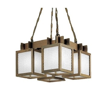 OC114245NR1 �a�Ɩ� �u���P�b�g���C�g ODELIC(�I�[�f���b�N) ����LED �񒲌� �����F �����v7.2W�~6(E26) No.295AN ����500mm����345mm  OC114245NR1 66054418