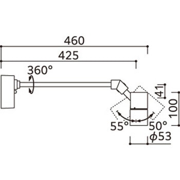 ミニマルエクステリアスポットライト 高演色LED R15クラス2 ODELIC(オーデリック)