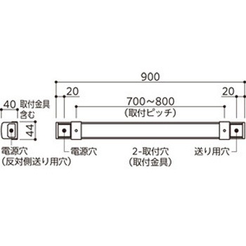 間接照明 スタンダードタイプ ノーマルパワー 高演色LDE R15クラス2 ODELIC(オーデリック)