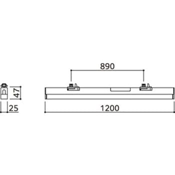 SOLID LINE Mini LEDユニット レール取付型 高演色LEDユニット R15クラス2 ODELIC(オーデリック)