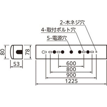 LED-LINE LEDユニット直付型 40形 トラフ型 ODELIC(オーデリック)