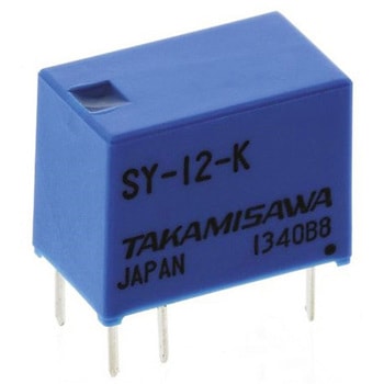 リレー 12V dc 1c接点 基板実装タイプ 富士通