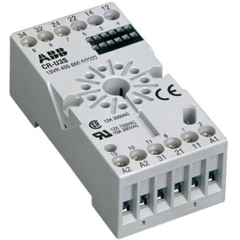 リレーソケット DINレール 3 CR-U - ABB
