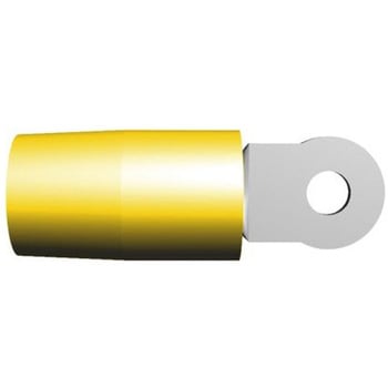 リングターミナル 内径：4.43mm スタッド径：M4 #8 黄 1箱 100個入 TE Connectivity Japan(旧:TYCOELECTRONICS(タイコエレクトロニクス))