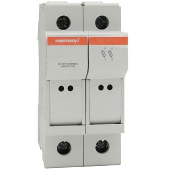 レール取り付けヒューズホルダ 25A CMC8 400V ac Mersen