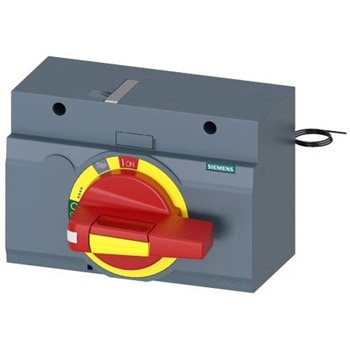 ロータリハンドル 3VA1 400 / 630、3VA2 400 / 630用 赤/黄 138mm Sentron 3VA SIEMENS
