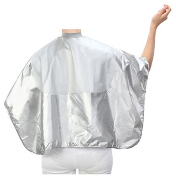 首にぴったりフィットするシャンプーケープシルバー - ワークス