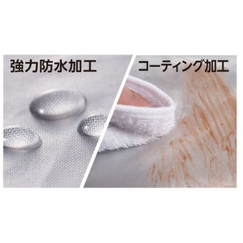 首にぴったりフィットするシャンプーケープシルバー - ワークス