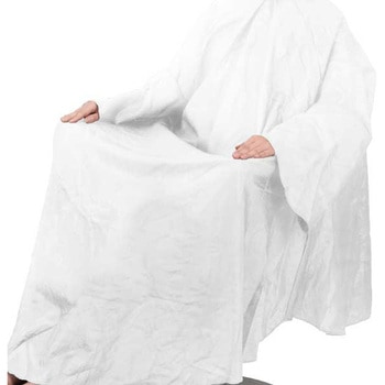 801しわ加工袖付カットクロスロング ワークス