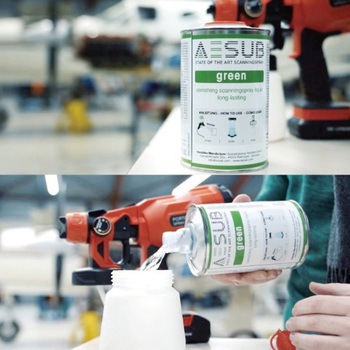 3Dスキャン用昇華型リキッド缶 AESUB
