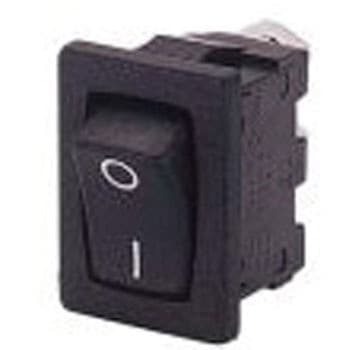 ロッカースイッチ 単極単投 SPST イルミネーション：なし カットアウト幅：12.9mm 1袋 5個入 BULGIN