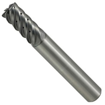 6枚刃スマートミラクルマルチクーラントホール付制振 超硬ラジアスエンドミルミディアム刃長(M)12mm 三菱マテリアル