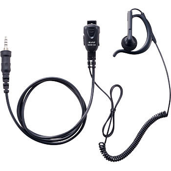 小型タイピンマイク&イヤホン(カールコード) - モトローラ