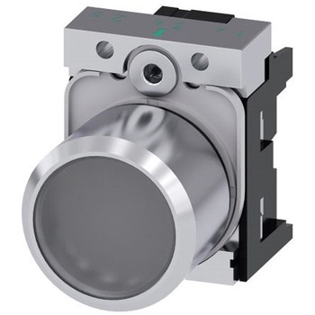 押ボタンヘッド SIRIUS ACT モーメンタリ クリア SIEMENS