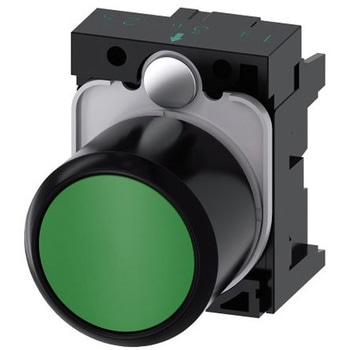 押ボタンヘッド SIRIUS ACT モーメンタリ 緑 SIEMENS