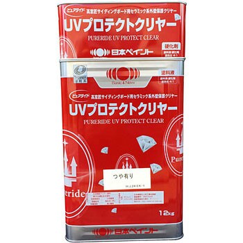 ピュアライドUVプロテクトクリヤー 塗料液・硬化剤セット 日本ペイント