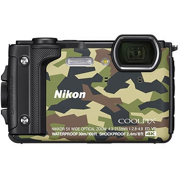 COOLPIX W300 カムフラ 防水・防塵デジタルカメラ W300 1台 Nikon