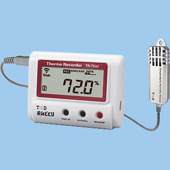 有線LAN温度・湿度データロガー(おんどとり) (高精度広範囲)