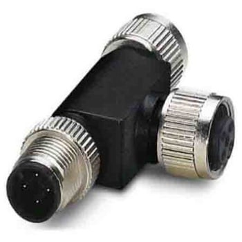 丸型コネクタ 4極 M12 フリーハンギング 1袋 5個入 フエニックス・コンタクト