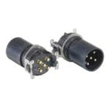 丸型コネクタ 5極 M12 パネルマウント 1箱 25個入 BULGIN