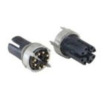 丸型コネクタ 5極 M12 パネルマウント 1箱 25個入 BULGIN