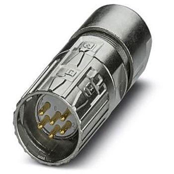 丸型コネクタ 6極 M23 ケーブルマウント フエニックス・コンタクト