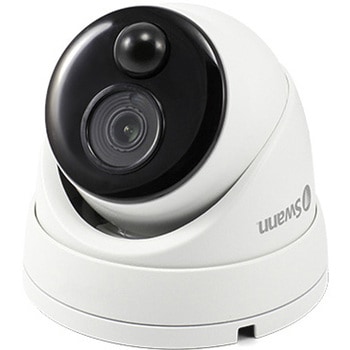 Swann セキュリティカメラ NVR 4K 800万画素 ドーム型 防犯カメラ 屋外 屋内仕様 IP66 防水防塵対応 熱感知機能 増設用 SWANN(スワン)