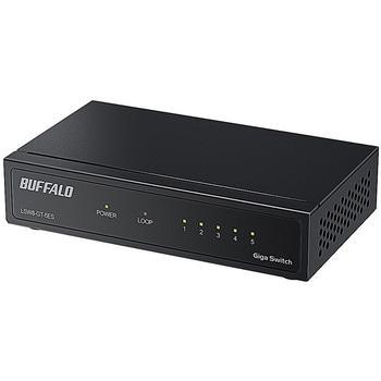 Giga 5ポート スイッチングハブ 電源外付け 金属筐体 マグネット付属 BUFFALO(バッファロー)