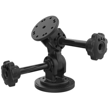 デュアルピボット マグネットマウント AMPSパターン ノブ付 ラムマウント